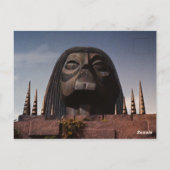 H.G. De tijdmachine verkent Briefkaart (Achterkant)