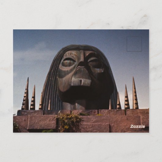 H.G. De tijdmachine verkent Briefkaart (Achterkant)