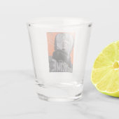 H.G wells dingen te komen borrelglas Shot Glas (Achterkant)