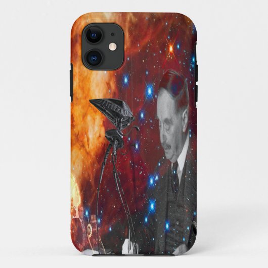 H.G.Wells Science Fiction Case-Mate iPhone Case (Achterkant)