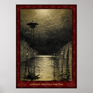 H G Wells War of the Worlds Poster 3
