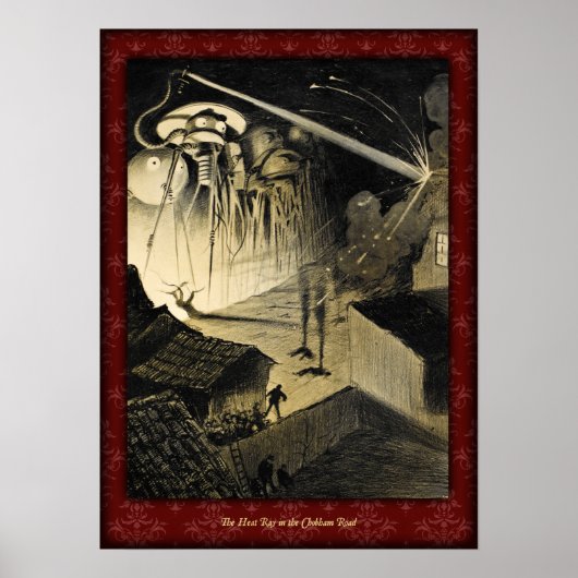 H G Wells War of the Worlds Poster 5 (Voorkant)