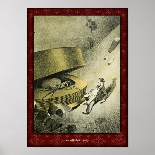 H G Wells War of the Worlds Poster 6 (Voorkant)