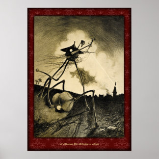 H G Wells War of the Worlds Poster 7