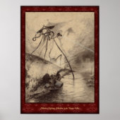 H G Wells War of the Worlds Poster 8 (Voorkant)
