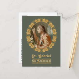 H. Gabriël de Aartsengel (M 011) Briefkaart