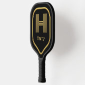 H Gold Initiaal Pickleball Paddle (Links)