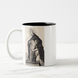 H.H. Albertus de Grote en Thomas van Aquino Fijne Tweekleurige Koffiemok