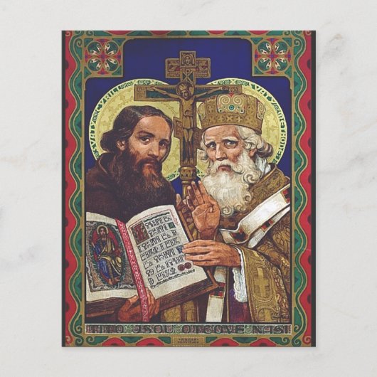 H.H. Cyrillus en Methodius Apostelen van de Slaven (Voorkant)