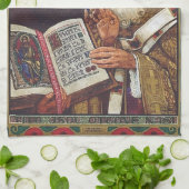 H.H. Cyrillus en Methodius Apostelen van de Slaven Theedoek (Gevouwen)