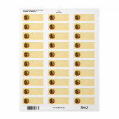 H.H. Cyrillus & Methodius (M 001) Perkament Etiket (Full Sheet)