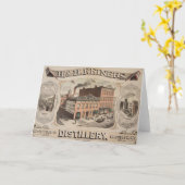 H.& H. Reiners Distillery Building in Brooklyn, NY Kaart (Gele Bloem)