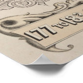 H.& H. Reiners Distillery Building in Brooklyn, NY Poster (Hoek)