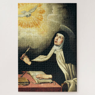 H Heilige Theresia van Avila Mystica van Vuur Kuns Legpuzzel