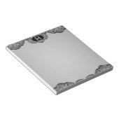 H - Het Falck Alfabet (Silvery) Notitieblok (Schuin)