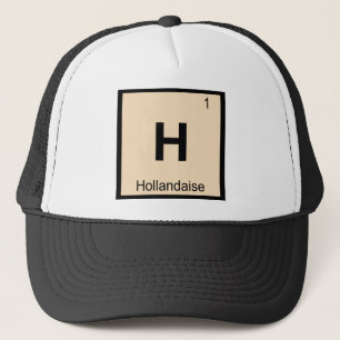 H - Hollandse Saus Chemie Periodiek Systeem Trucker Pet
