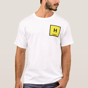 H - Hyperion Titaan Chemie Periodiek Systeem Symbo T-shirt