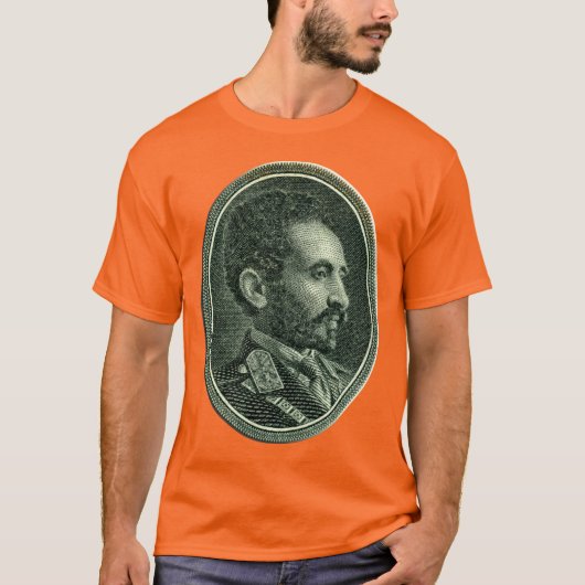 H.I.M. Haile Selassie I, Ras Tafari van Ethiopië T-shirt (Voorkant)