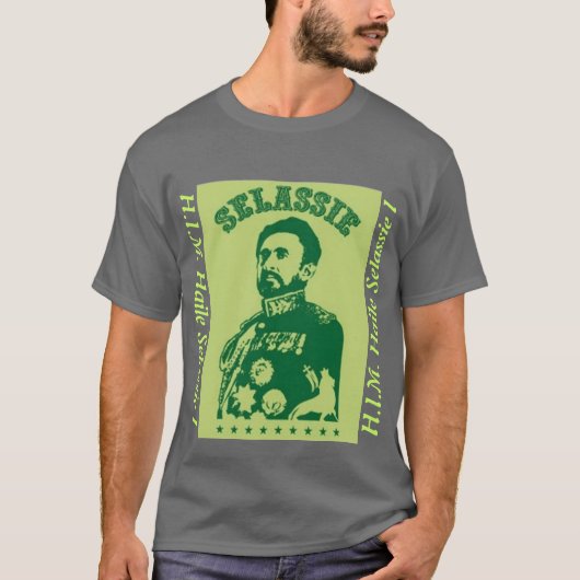 H.I.M. Haile Selassie I Shirt (Voorkant)