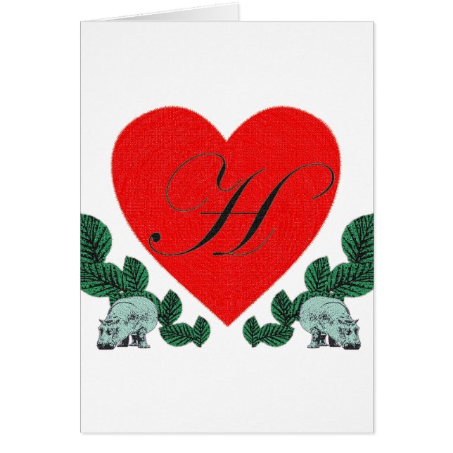 H in het hart (Voorkant)