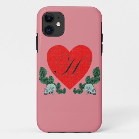 H in het hart Case-Mate iPhone case (Achterkant)