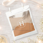 H - Initiaal Monogram Letter H Abstract ontwerp Bedankzakje (Geknipt)