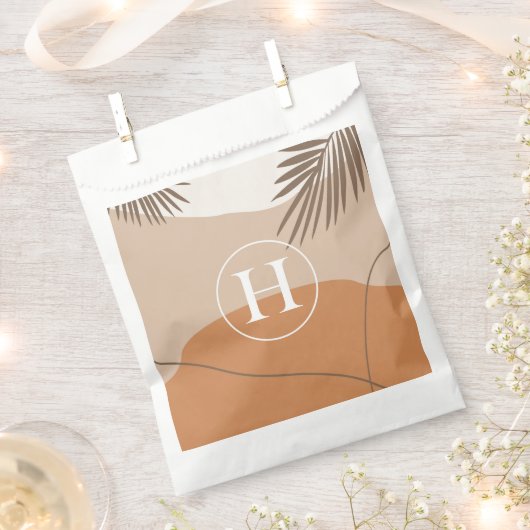 H - Initiaal Monogram Letter H Abstract ontwerp Bedankzakje (Geknipt)