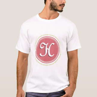 H Initiaal T-shirt