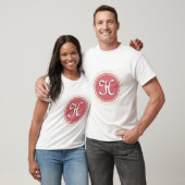 H Initiaal T-shirt (Unisex)