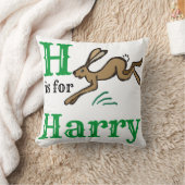 H is voor Harry baby jongen Kussen (Deken)