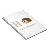 H is voor Hedégel Notitieboek (Rechterzijde)
