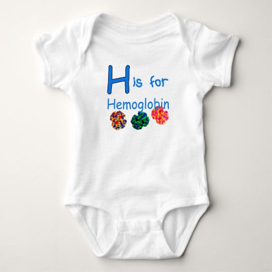 H is voor hemoglobine romper (Voorkant)