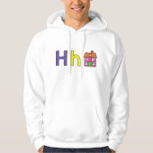 H is voor huis Mannen hodie Hoodie (Voorkant)