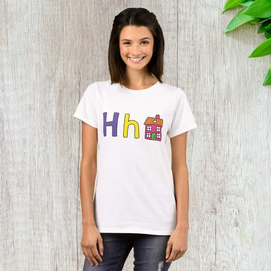 H is voor huisvrouwen t-shirt