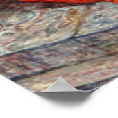 H J Ford  illustratie De blauwe papegaai Poster (Hoek)