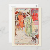 H J Ford  illustratie De prinses kiest Briefkaart (Voorkant / Achterkant)
