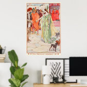 H J Ford  illustratie De prinses kiest Poster (Thuiskantoor)