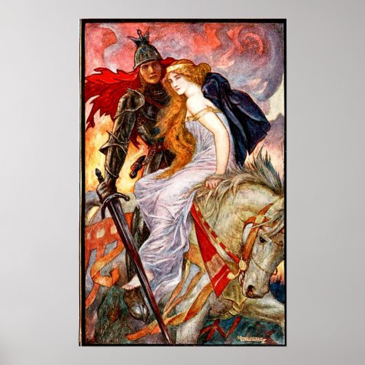 H J Ford  illustratie Poster (Voorkant)