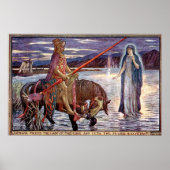 H J Ford  Illustration King Arthur Poster (Voorkant)