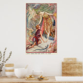 H J Ford  Illustration Mermaid Kingdom Poster (Keuken)