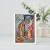 H J Ford  Illustration Queen of Snakes Briefkaart (Staand voorkant)