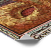 H J Ford Illustration Queen of Snakes Poster (Hoek)