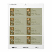 H. Johanna van Arc (JM 28) Etiket (Full Sheet)