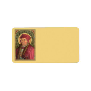 H. Johannes Fisher (SAU 025) Kleuren Etiket