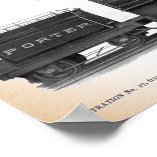 H K Porter Locomotive Company Class B-T4 Print (Hoek)