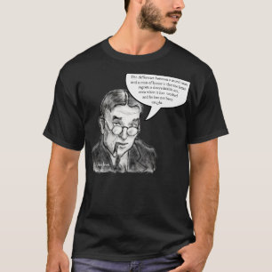 H.L. Mencken op Honorable Mannen T-shirt