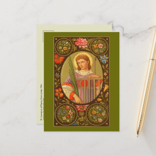 H. Laurentius van Rome (PM 04) Briefkaart 1