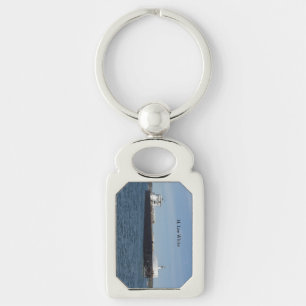 H Lee White metal-sleutelketen Sleutelhanger