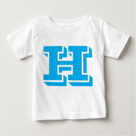 H Letter Design T-shirt