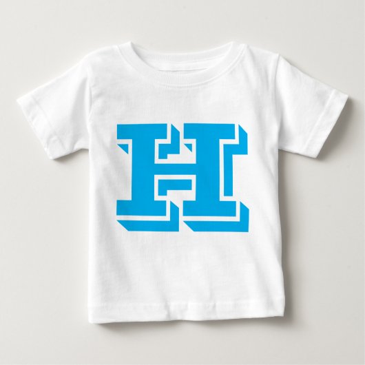 H Letter Design T-shirt (Voorkant)